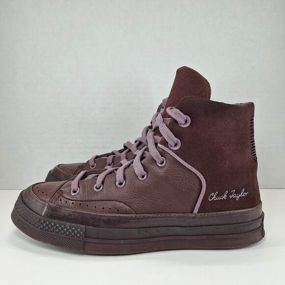 Converse Chuck 70 Marquis Leather High Eternal Earth A05619C Men's 5/Women's 7 - Picture 4 of 12